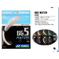 YONEX BG 5 M BADMINTON RACKET STRINGS 100% ORIGINAL MATCH BG 5/
