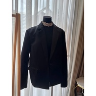 One-button vest, outerwear