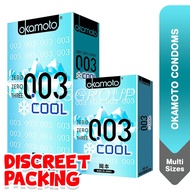 Okamoto 003 Cool Condoms, 4s-10s