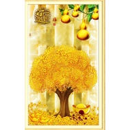 5d diamond painting, money tree painting