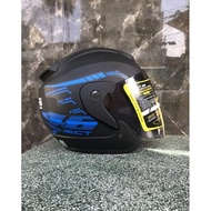 [ BLUE ] Genuine 3/4 RZX Helmet stamp 46 Helmet