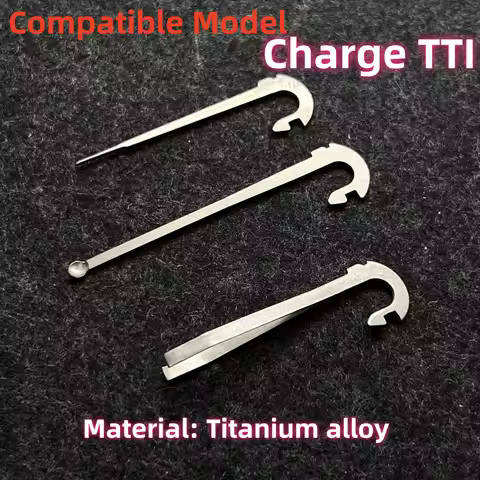 Titanium Alloy Tweezers Earpick Pin Toothpick For Leatherman Charge TTI DIY Accessories