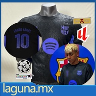 2025-26 Barcelona Jersey Black Jersey Player Version T-shirt