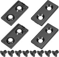 QUARKZMAN Pack of 4 3060 EU Standard T-Nut 9.5 mm Hole Diameter Aluminium Extrusion End Cap 60 x 30 