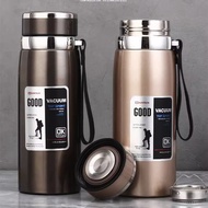 1500ML/1000ML/600ML Double Stainless Steel 316 Thermal Flask With Filter Portable Coffee Tea Thermal