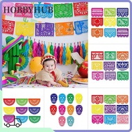 HOBBYHUB Mexican Party Banner Charles Outdoor felt Colorful Decorate Cinco De Mayo Decorations Plast
