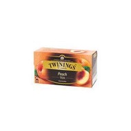 英國唐寧茶 TWININGS-香甜蜜桃茶包 PEACH TEA 2g*25入/盒-【良鎂咖啡精品館】