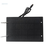 【3C】 Solar Panel for Security Camera 5V 5W Solar Panel  Camera Solar Panel Weatherproof Electronic S