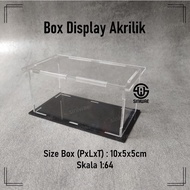 Diecast Acrylic Display Box Acrylic Box 10x5x5 cm Custom Showcase Hot Wheels Action Figure Disassemb