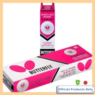 Butterfly Three Star A40+ Table Tennis Balls White 3 Pack
