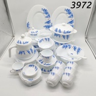 72PCS OPAL DINNER SET ROUND (FULL GLASS)