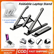 Foldable Laptop Stand 6 Level Height Adjustable Aluminum Ergonomic Notebook Riser Portable Sturdy Li