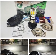H4 h6 hs1 RTD Led Lamp 6 SIDES MAIN LIGHT 35WATT M02E HEALDLAMP 3500LM 6500K