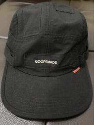 平放 Goopimade 帽 HAT “G-R1M”- Patch Camp Cap - Shadow Goopi