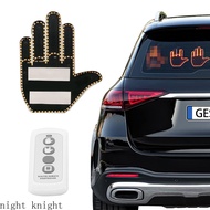 Car Accessories Finger Light With Remote Control Car Interactive Light Gesture Light 4 Button Remote