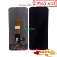 Compatible Realme C30 / C30s / C31 / C33 / C35 Full Set LCD Display Touch Screen Digitizer For Repla