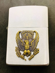 Eblem Pin Mỹ zin dán Zippo