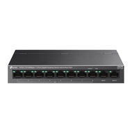 TP LINK 8 PORT + 2PORT GIGABIT DESKTOP POE + SWITCH