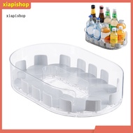 XPS Bedroom Storage Carousel Storage Box Organizer 360° Rotatable Fridge Storage Box Spice Rack Capa