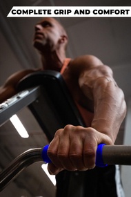 Smartgrepp Weight Lifting Grips, Non slip Dumbbell/Barbell Hand Gym Grips, Easy to Use, Washable Swe