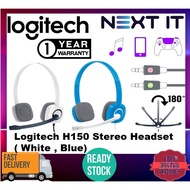 Logitech H150 STEREO HEADSET (981-000453) logitech Malaysia stock with Local warranty
