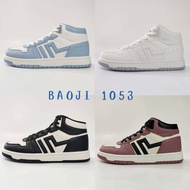 Baoji1031 รองเท้าผ้าใบบาโอจิผู้หญิง รองเท้าผ้าใบหุ้มข้อผู้หญิง รุ่น1053