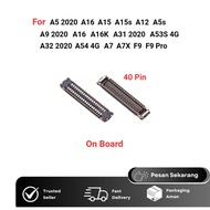 LCD PCB Connector For 0pp0 A5 2020 / A9 2020 / A12 / A15 / A15s / A16 / A16E / A16K / A31 2020 / A32