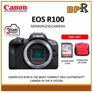 Canon EOS R100 Mirrorless Camera BODY // 18-45MM LENS - Original Canon Malaysia ( 3 Years Warranty )