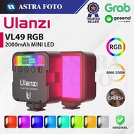 Light- Ulanzi Vl49 Rgb Mini Led Light - Vl-49 - Portable Video Light hp