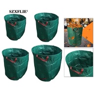 [Szxflie1] 16-80 gallon Garden Waste Bag Yard Leaves Storage Bags Plant Clippings Bag