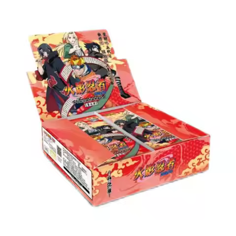 New Kayou Naruto Card Box T2W9 Limited CR Itachi Tsunade Jiraiya Kimimaro UR MR AR SSR Genuine Anime