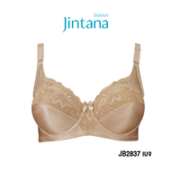 Jintana เสื้อชั้นใน (เสริมโครง) รุ่น Basic Bra รหัส JB2837 สีเบจ