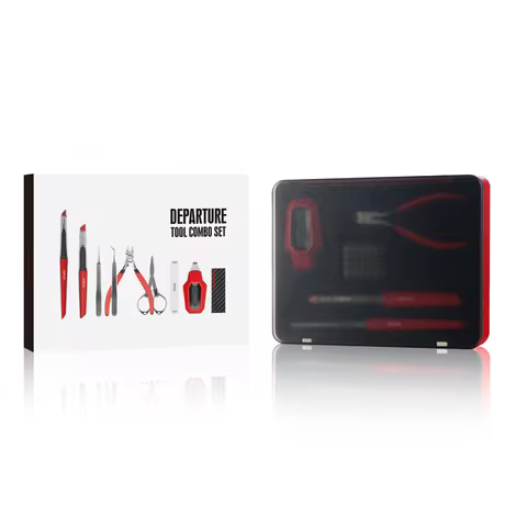 DSPIAE TC-S01 DEPARTURE TOOL COMBO SET Pliers Tweezers Sanding Board Model Making Tool Retrofit Coll