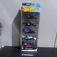 Hotwheels Giftpack 5 F1