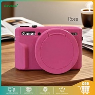 Softcase Canon G7Xii G7X2 Case with Cap Cover Casing Silicone Canon G7Xii