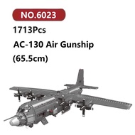 ✨AC-130 Air Gunship Building Blocks 1713 Pcs XINGBAO Plane Bricks Toy Set
