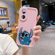 Compatiable with OPPO A5X 6.67 inches Cute Mickey Minnie Case Lens Protective Cover