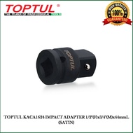TOPTUL KACA1624 IMPACT ADAPTER 1/2"(F)x3/4"(M)x44mmL