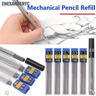 ENEXANDERYC 6 Boxes Mechanical Pencil Lead, Erasable Graphite Automatic Pencil Refill, Black 0.3/0.5