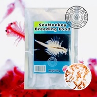 [200 g] Serbuk makanan biak SeaMonkey, kutu air Moina,  Daphnia/Daphnia/Moina Microcoppa