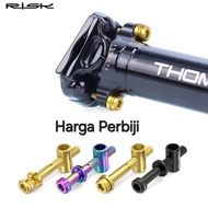 Risk Bolt Titanium Seatpost M5 x 40 mm Bolt Titanium Alloy Seatpost Thomson