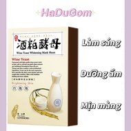 LOVEMORE Wine Yeast silk mask for whitening and moisturizing genuine Taiwanese Wine Yeast