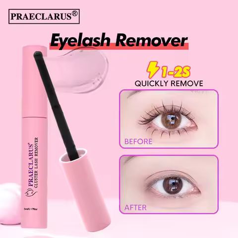 PRAECLARUS Remover For DIY Lashes Eyelash Glue Remover Fast Removing No Irritation Lash Remover For 