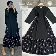 [✅New] Guana Midi By Athaya Hijab // Midi Dress Knit Mix Rayon