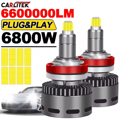 360 Turbo CSP H7 canbus 9012 H8 6800W 6600000LM D2S D2R H11 H1 LED 9005 9006 HB3 HB4 Auto Lights lam