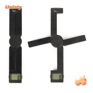 UMISTY Folding Digital Kitchen Scale, Weighing Foldable Food Scale, Portable Small LED Display Highl