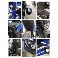 Full Skru CoverSet RS150R size M5 M6 dan lain² motor,  Warna Gold, Skru trip halus, Skru Cover Set