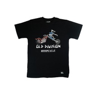 T-Shirt Chopper Sk8 Black Old Division TS Chopper Sk8 BK