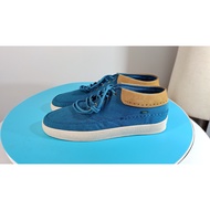 Element: Durable Blue Denim Skateboard Shoes Vintage Style For Men
