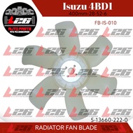 Isuzu 4BD1 Radiator Fan Blade 400mm-28-52-6 5-13660-222-0 FB-IS-010